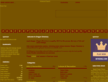 Tablet Screenshot of dragondirectory.co.uk